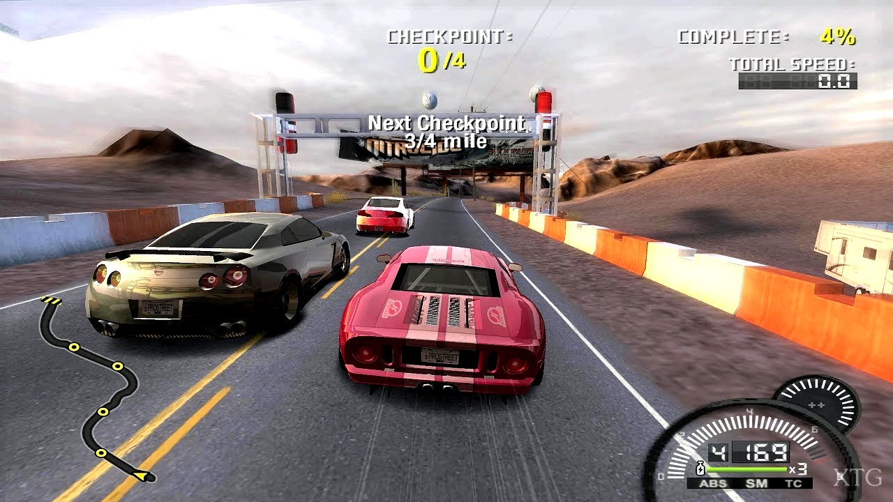 Need For Speed Pro Street PS3 2DVD